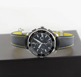 Tag Heuer Aquaracer Automatic Chronograph Black Dial Black Nylon Strap Watch for Men - CAY211A.FC6361