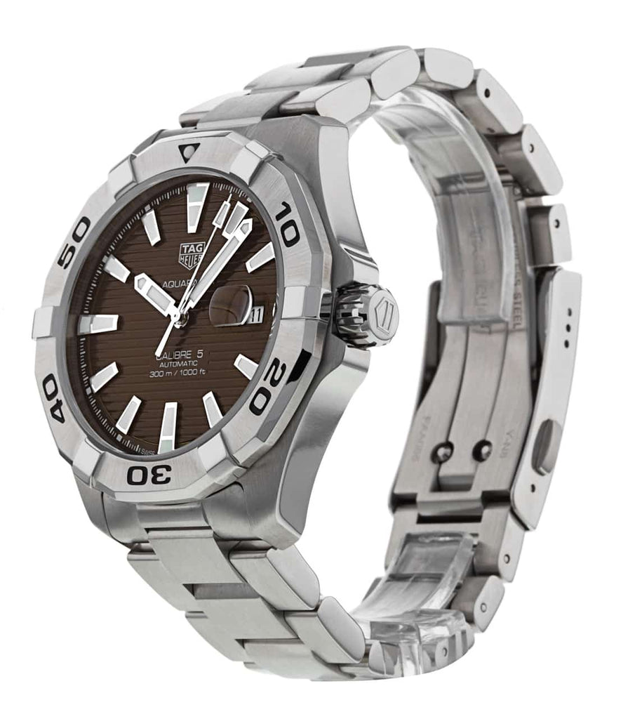 Tag Heuer Aquaracer Sunray Brown Dial Watch for Men - WAY2018.BA0927