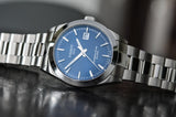 Tissot Gentlemen Powermatic 80 Silicium Blue Dial Silver Steel Strap Watch For Men - T127.407.11.041.00