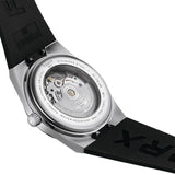 Tissot PRX Powermatic 80 Black Dial Black Rubber Strap Watch for Men - T137.407.17.051.00