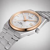 Tissot PRX Powermatic 80 Silver Dial Silver Steel Strap Watch For Men - T137.407.21.031.00