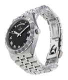 Tudor Royal Automatic Black Dial Silver Steel Strap Watch for Men - M28600-0003
