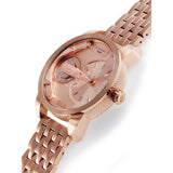 Diesel Mini Daddy Rose Gold Dial Rose Gold Steel Strap Watch For Men - DZ7318