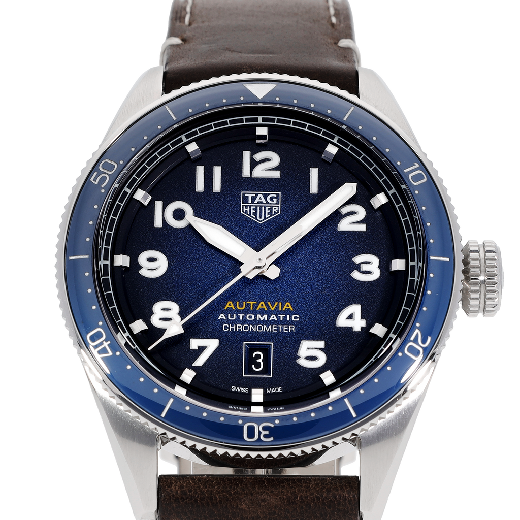 Tag Heuer Autavia Blue Dial Watch for Men - WBE5116.FC8266