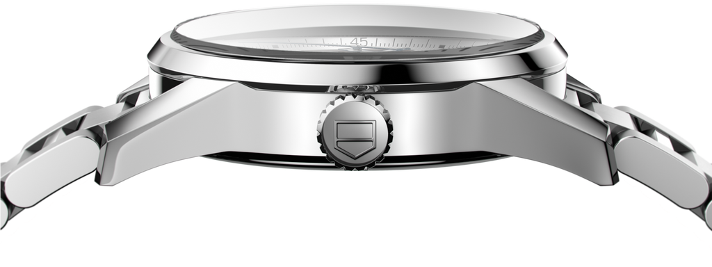 Tag Heuer Carrera Calibre 5 Automatic White Dial Silver Steel Strap Watch for Men - WAR201B.BA0723