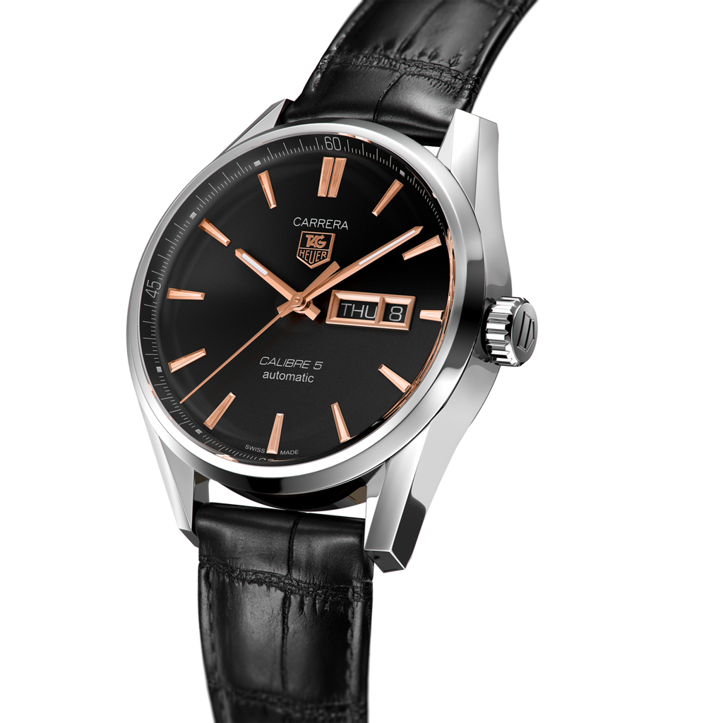 Tag Heuer Carrera Black Dial Watch for Men - WAR201C.FC6266