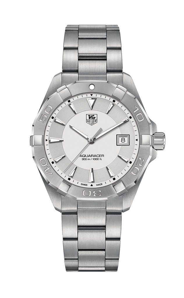 Tag Heuer Aquaracer White Dial Watch for Men - WAY1111.BA0928