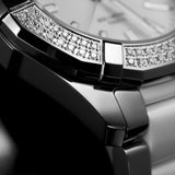 Tag Heuer Aquaracer Diamonds White Dial Two Tone Steel Strap Watch for Women - WAY131F.BA0914