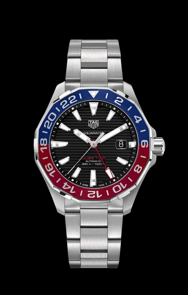 Tag Heuer Aquaracer Pepsi Black Dial Watch for Men - WAY201F.BA0927