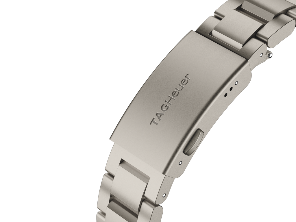 Tag Heuer Aquaracer Calibre 5 Bamford Limited Edition Black Dial Grey Steel Strap Watch for Men - WAY208C.FC6383