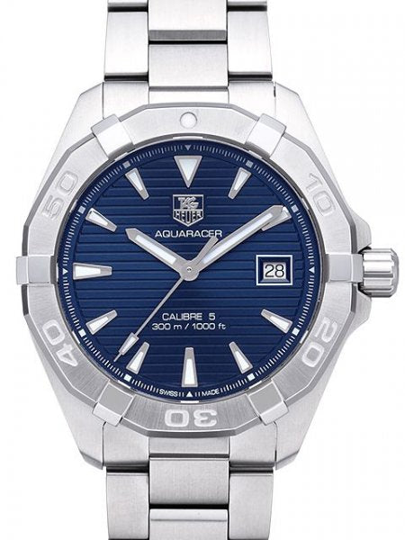Tag Heuer Aquaracer Blue Dial Watch for Men - WAY2112.BA0928