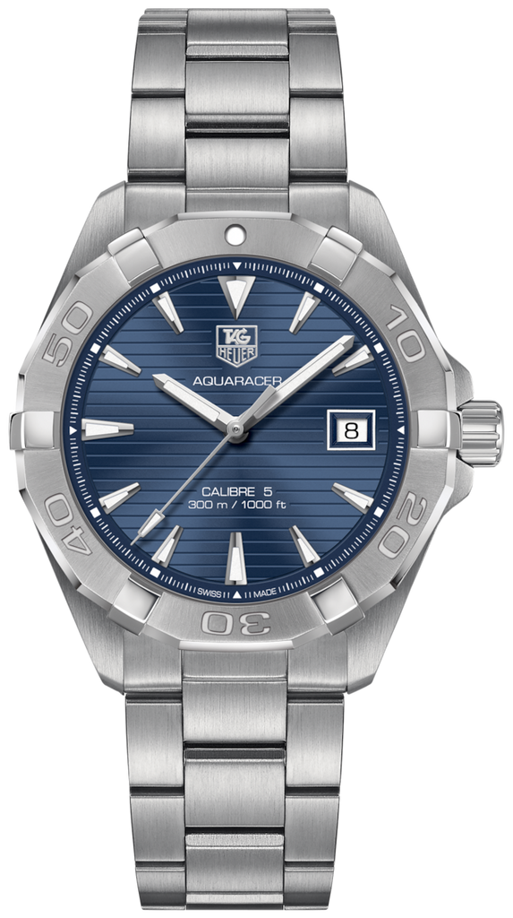 Tag Heuer Aquaracer Blue Dial Watch for Men - WAY2112.BA0928