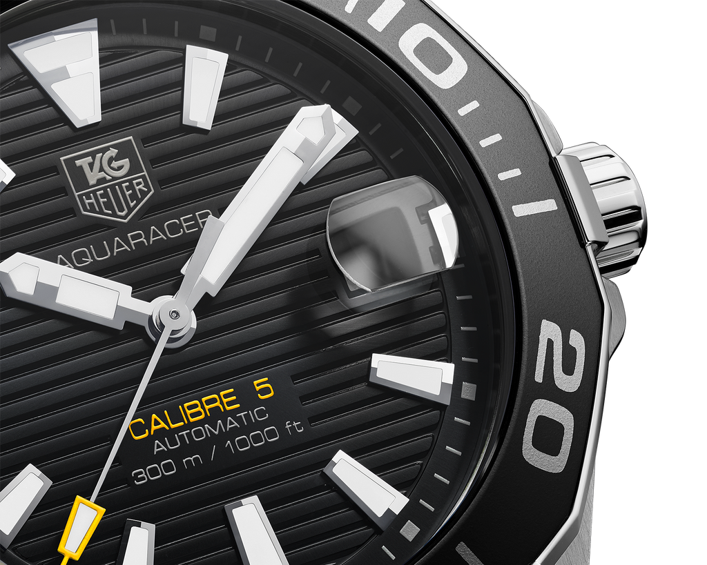 Tag Heuer Aquaracer Black Dial Watch for Men - WAY211A.BA0928