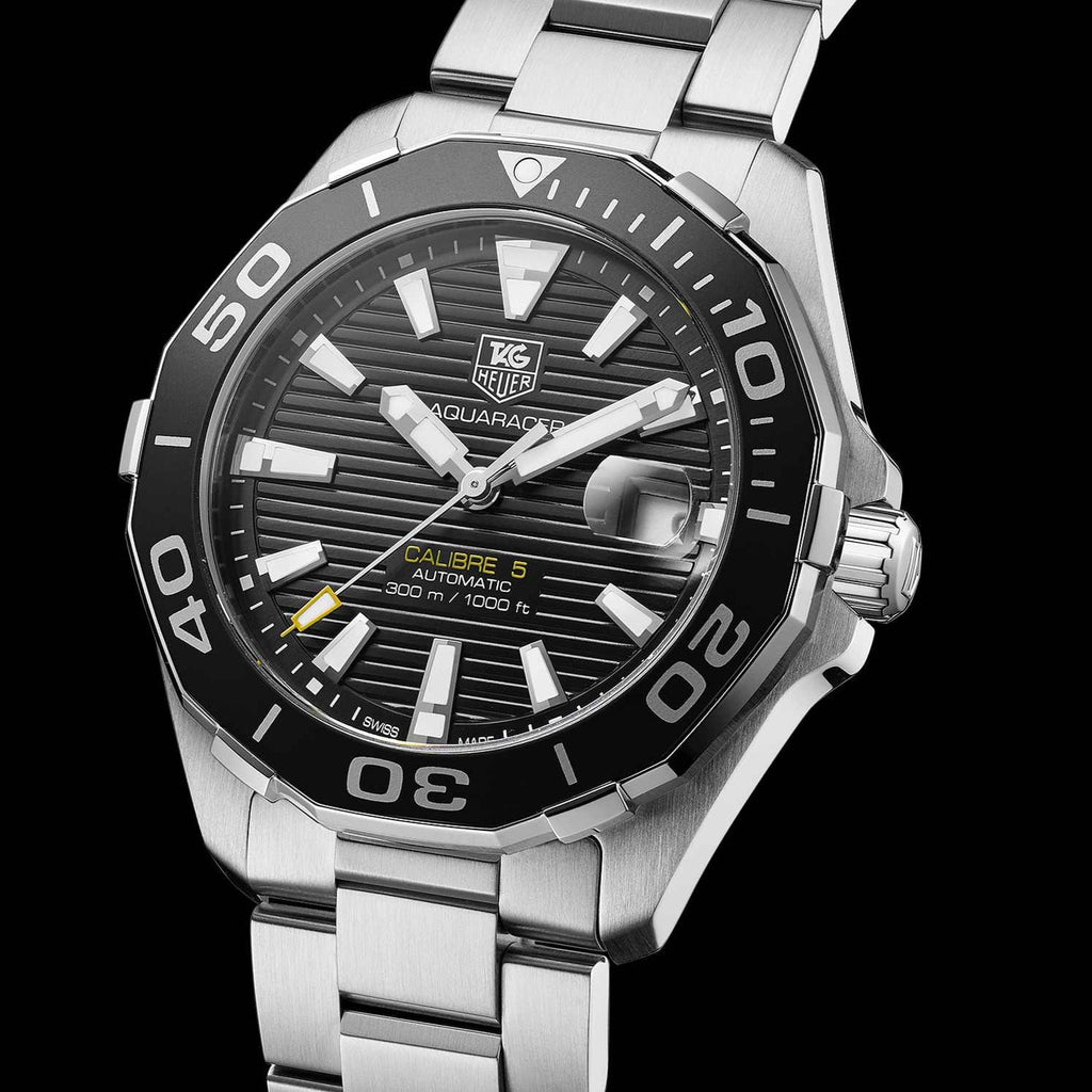 Tag Heuer Aquaracer Black Dial Watch for Men - WAY211A.BA0928