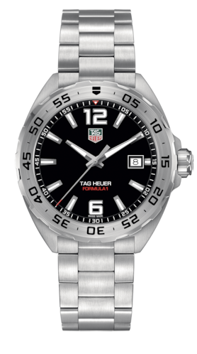 Tag Heuer Formula 1 Quartz Black Dial Watch For Men - WAZ1112.BA0875