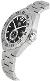 Tag Heuer Formula 1 Automatic Black Dial Silver Steel Strap Watch for Men - WAZ2012.BA0842