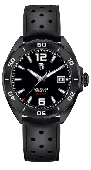 Tag Heuer Formula 1 Black Dial Strap Watch for Men - WAZ2115.FT8023