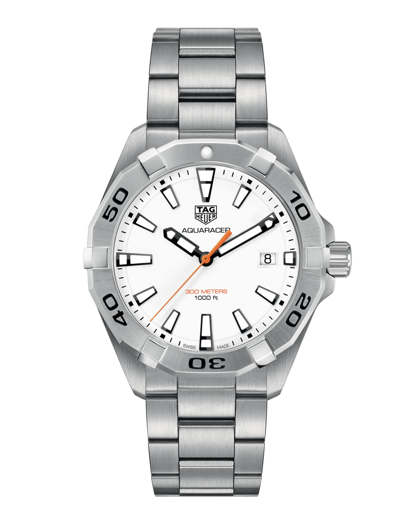 Tag Heuer Aquaracer White Dial Watch for Men - WBD1111.BA0928