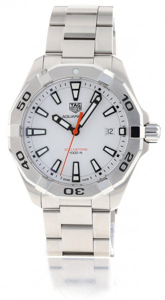Tag Heuer Aquaracer White Dial Watch for Men - WBD1111.BA0928