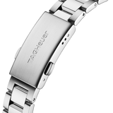 Tag Heuer Aquaracer Black Dial Silver Steel Strap Watch for Women - WBD1310.BA0740