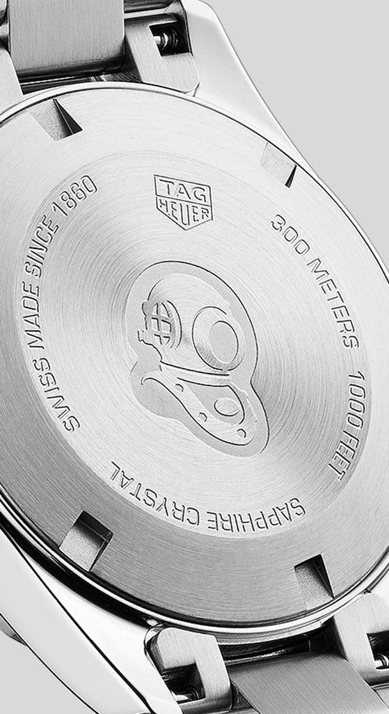 Tag Heuer Aquaracer Diamonds Emerald Green Dial Watch for Women - WBD1316.BA0740