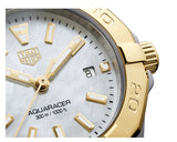 Tag Heuer Aquaracer Mother of Pearl Dial Two Tone Steel Strap Watch for Men - WBD1420.BB0321