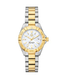 Tag Heuer Aquaracer Mother of Pearl Dial Two Tone Steel Strap Watch for Men - WBD1420.BB0321