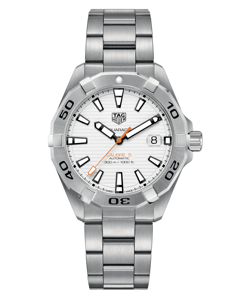 Tag Heuer Aquaracer White Dial Watch for Men - WBD1111.BA0928