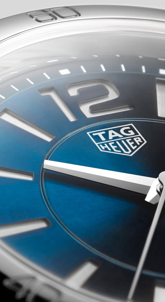 Tag Heuer Formula 1 Quartz Blue Dial Blue Leather Strap Watch for Women - WBJ1312.FC8231