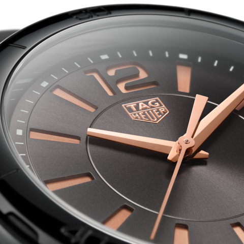 Tag Heuer Formula 1 Quartz Black Dial Black Leather Strap Watch for Women - WBJ1314.FC8230