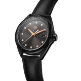 Tag Heuer Formula 1 Quartz Diamonds Black Dial Black Leather Strap Watch for Women - WBJ1317.FC8230