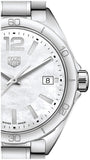 Tag Heuer Formula 1 Mother of Pearl White Dial Silver Steel Strap Watch for Women - WBJ1318.BA0666