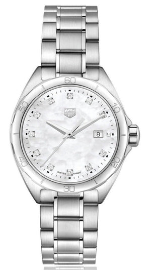 Tag Heuer Formula 1 Diamonds Mother of Pearl White Dial Watch for Women - WBJ1319.BA0666