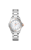 Tag Heuer Aquaracer Professional 200 Quartz Diamonds White Dial Silver Steel Strap Watch for Women - WBP1450.BA0622