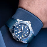 Tag Heuer Aquaracer Professional 300 Automatic Blue Dial Blue Rubber Strap Watch for Men - WBP201B.FT6198