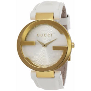 Gucci Interlocking Latin Grammy Special Edition Gold Watch For Women - YA133313