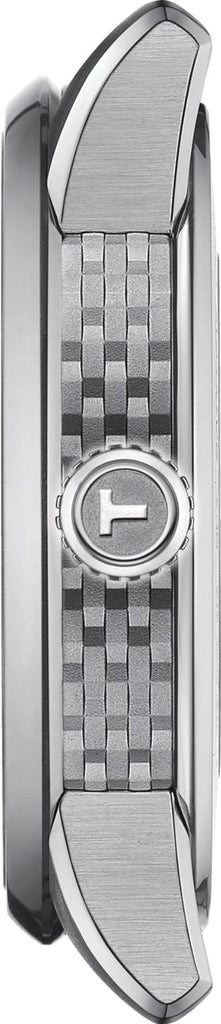 Tissot Luxury Powermatic 80 Silver Dial Silver Steel Strap Watch For Men - T086.407.11.037.00