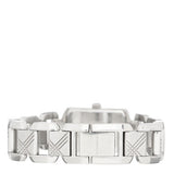 Burberry Signature Quartz Black Dial Silver Steel Strap Watch for Women - BU4210