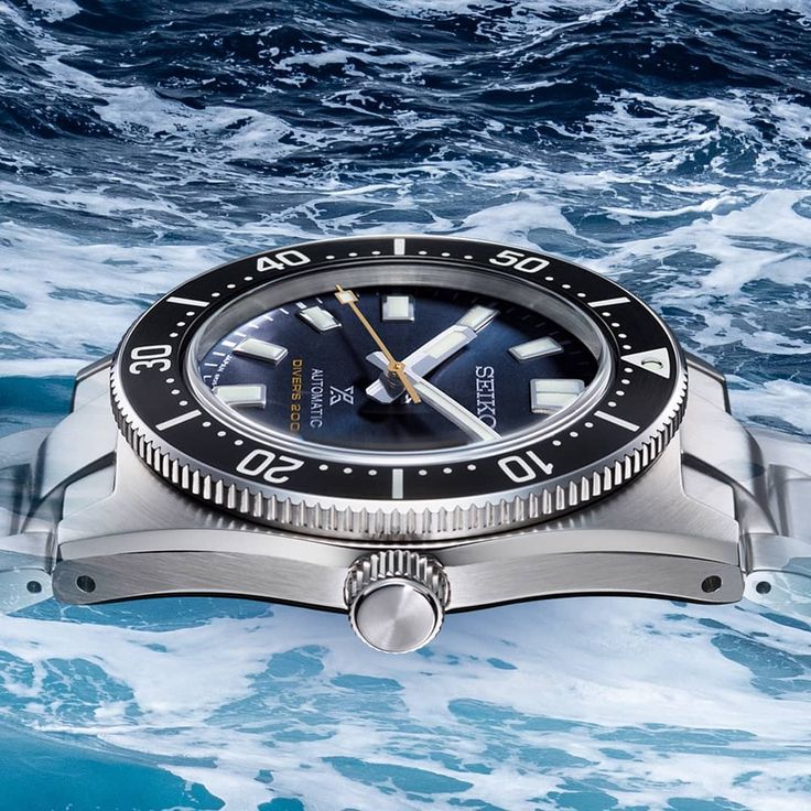 Seiko Prospex Automatic 1965 Dive 55th Anniversary Limited Edtion Blue Dial Silver Steel Strap Watch For Men - SPB149J1