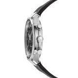 Salvatore Ferragamo Sapphire Chrono Black Dial Black Silicone Strap Watch for Men - SFME00121