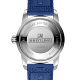 Breitling Superocean Heritage B20 Automatic 46 Blue Dial Blue Mesh Bracelet Watch for Men - AB2020161C1S1