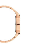 Daniel Wellington Iconic Link White Dial Gold Steel Strap Watch For Men - DW00100343