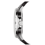 Armani Exchange Whitman Silver Dial Brown Leather Strap Watch For Men - AX2100