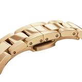 Daniel Wellington Iconic Link Emerald Green Dial Rose Gold Steel Strap Watch For Women - DW00100419