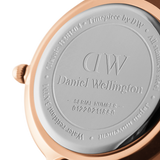 Daniel Wellington Classic Petite Cornwall White Dial Black NATO Strap Watch For Women - DW00100251