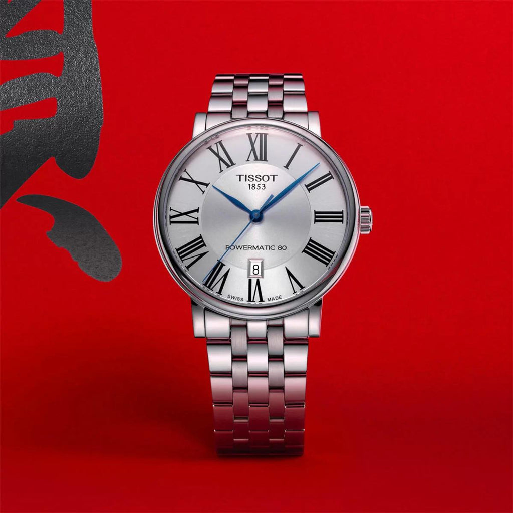 Tissot Carson Premium Silver Dial Silver Steel Strap Watch For Men - T122.410.11.033.00