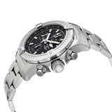 Breitling Avenger Chronograph 43 Black Dial Silver Steel Strap Watch for Men - A13385101B1A1