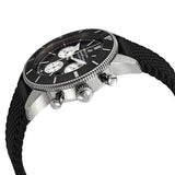Breitling Superocean Heritage B01 Chronograph 44 Black Dial Black Mesh Bracelet Watch for Men - AB0162121B1S1