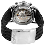 Breitling Superocean Heritage B01 Chronograph 44 Limited Edition Green Dial Black Mesh Bracelet Watch for Men - AB01621A1L1S1