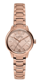 Burberry The Classic Rose Gold Dial Rose Gold Steel Strap Watch for Women - BU10116